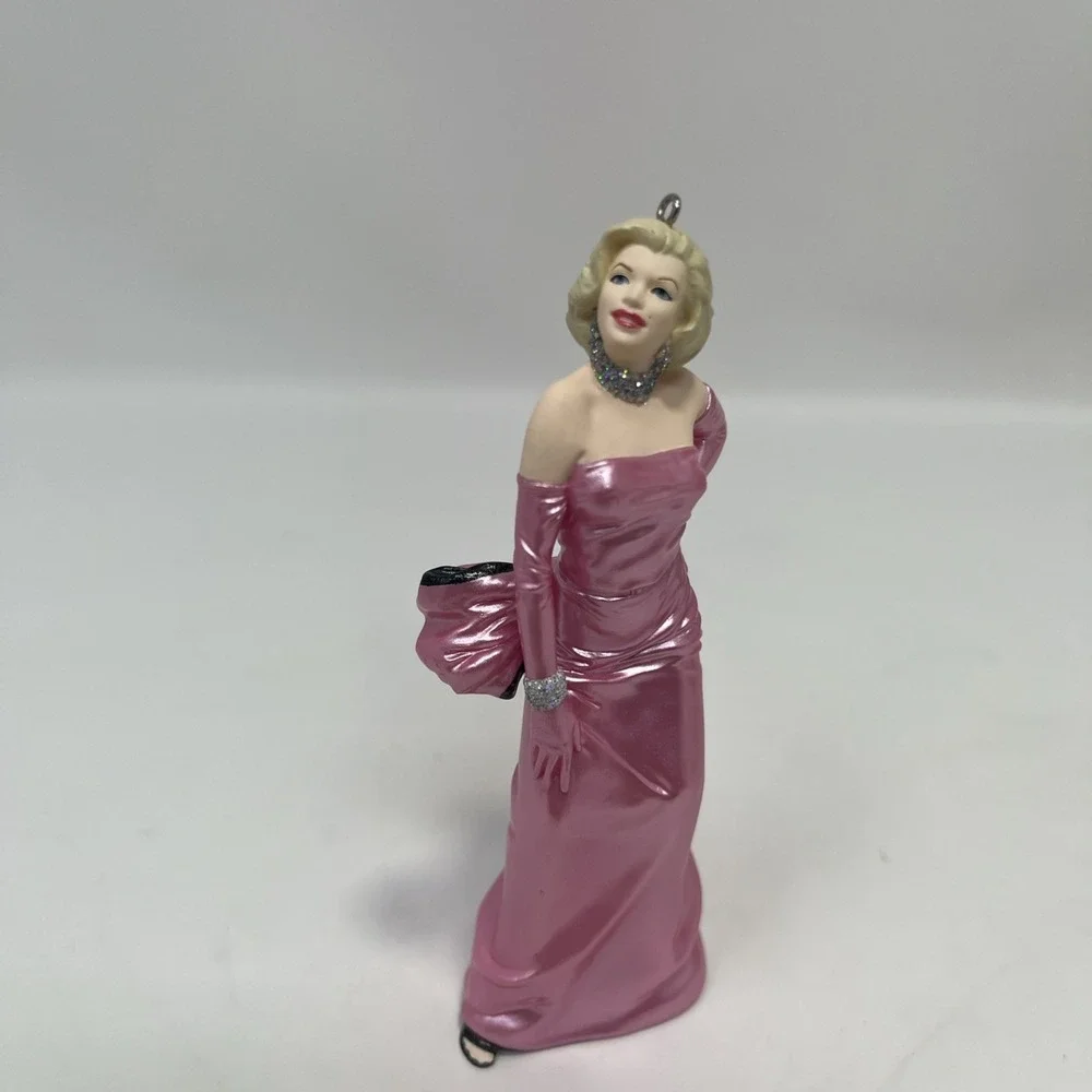 Hallmark Keepsake Ornament Marilyn Monroe Pink Dress 1997 First in Series QX5704